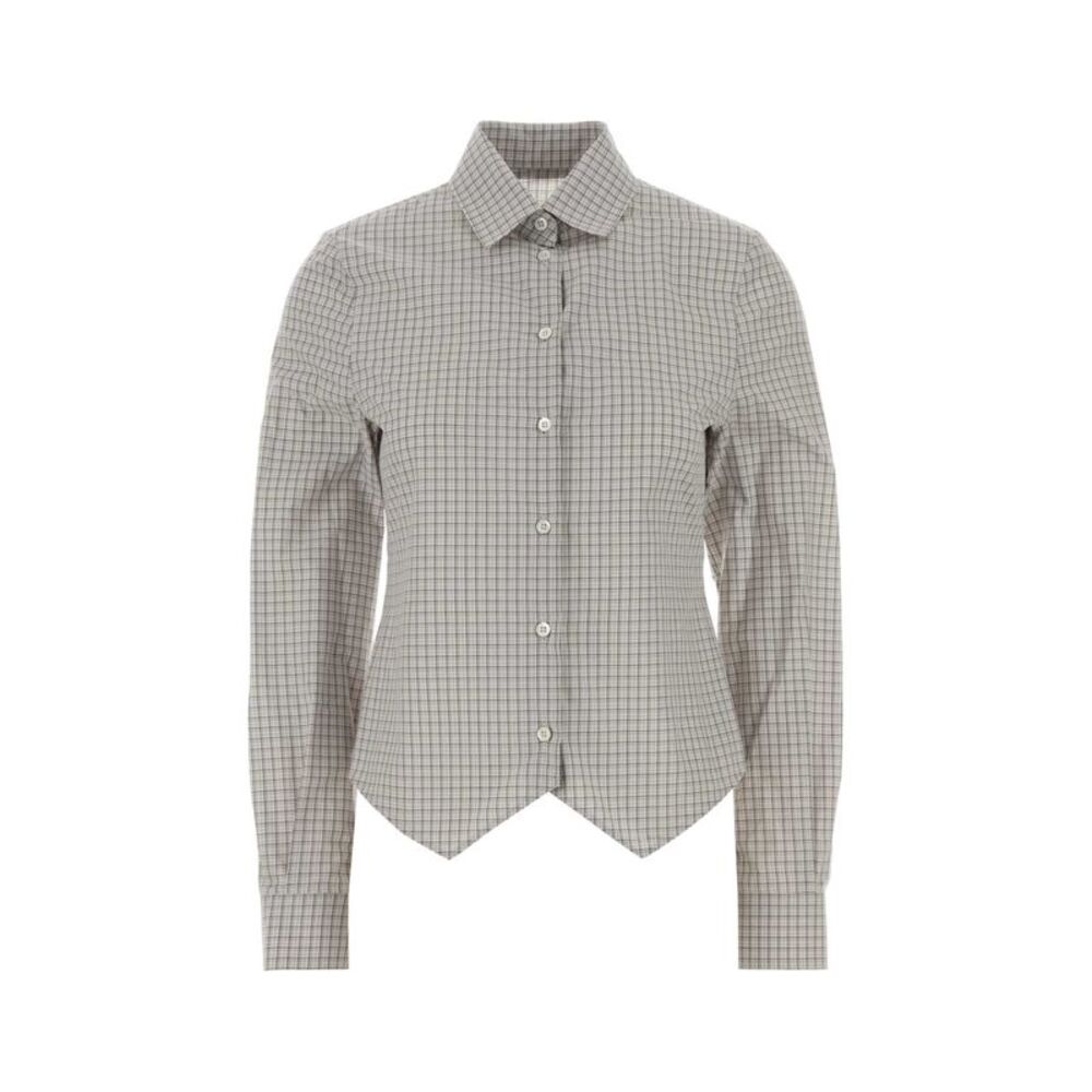 Maison Margiela Women Embroidered Cotton Shirt